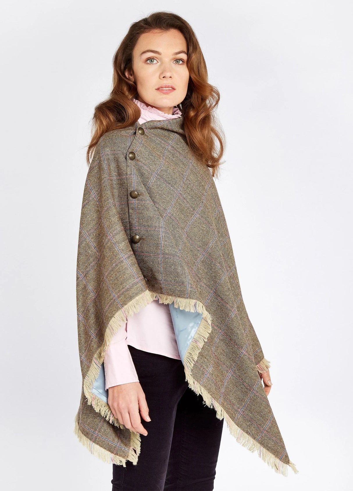 Dubarry Hazelwood Poncho, woodrose