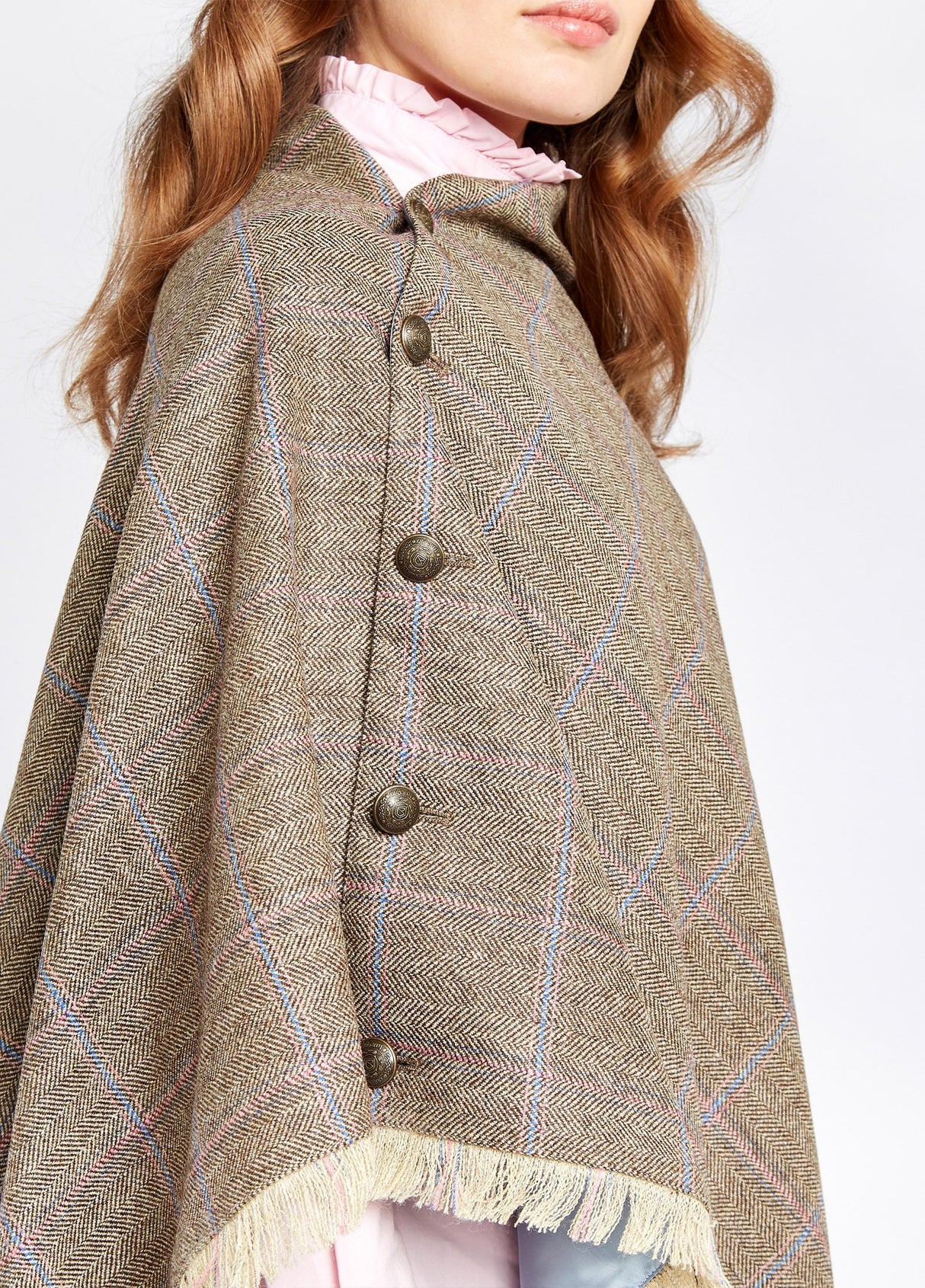Dubarry Hazelwood Poncho, woodrose
