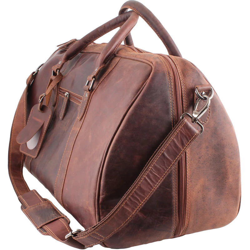 Afbeelding laden in Galerijviewer, Greenwood Victoria Leren Reistas, 46 liter, sandaal