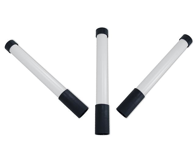 Afbeelding laden in Galerijviewer, Dirigeer paaltjes 3-stuks zwart/wit - Het Brabants Jachthuis