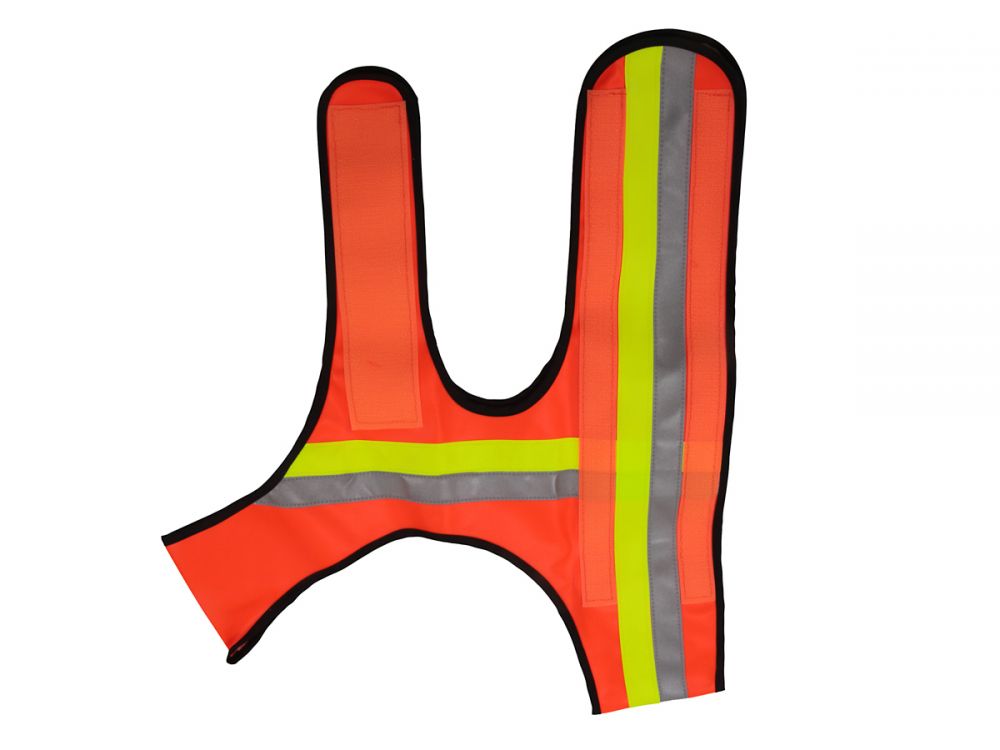 Signaalvest voor honden Gummiflex, Oranje