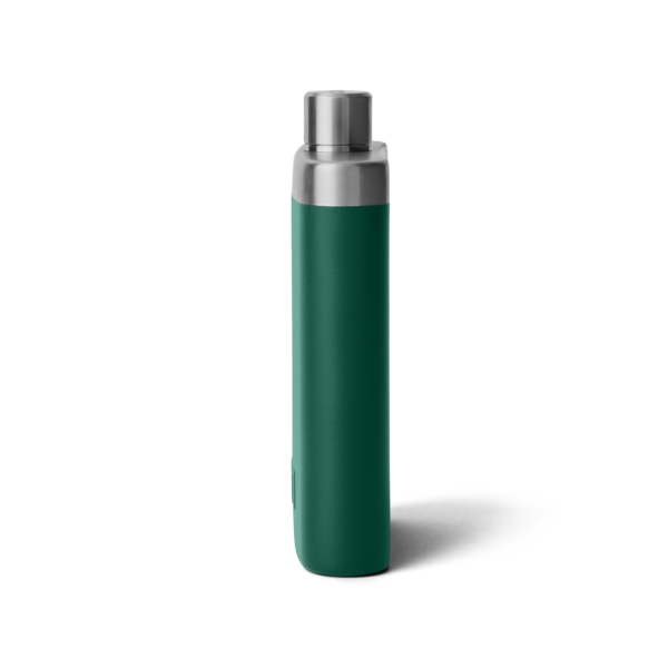 Yeti Rambler Flask, black forest green