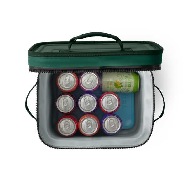 Afbeelding laden in Galerijviewer, Yeti Hopper Flip 12, soft cooler, black forest green