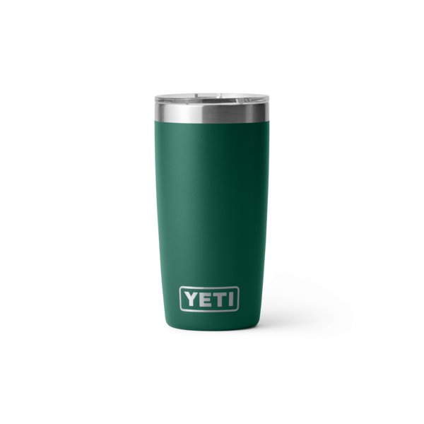 Afbeelding laden in Galerijviewer, Yeti Rambler met magslider deksel, 10 oz/295 ml, black forest green