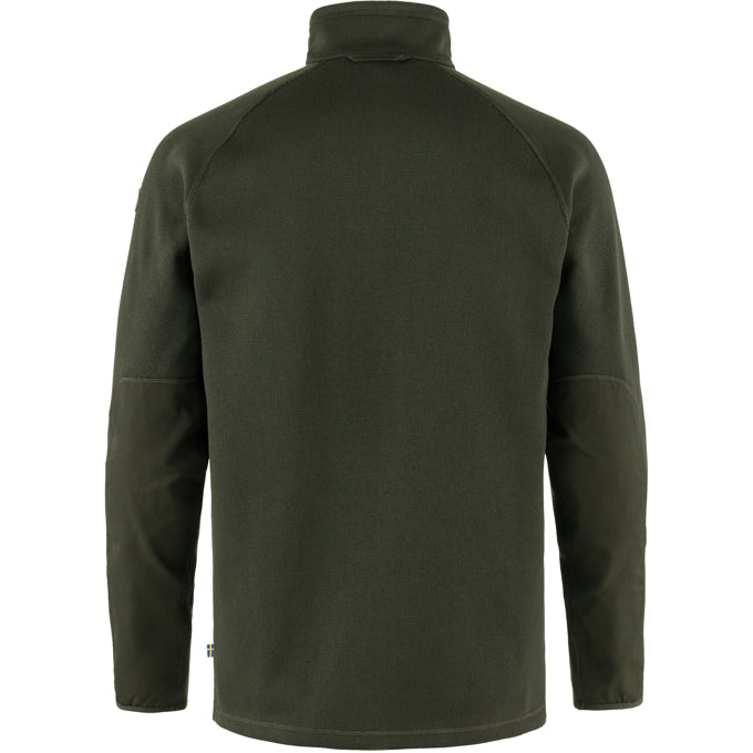 Afbeelding laden in Galerijviewer, Fjällräven Övik Fleece Half Zip M, deep forest