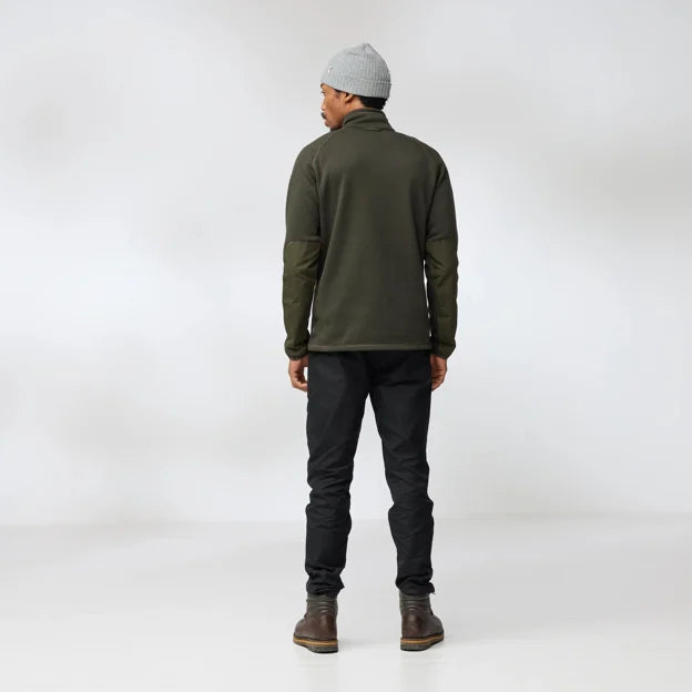 Fjällräven Övik Fleece Half Zip M, deep forest