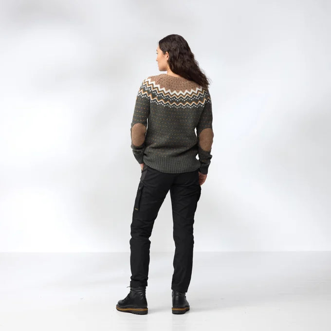 Afbeelding laden in Galerijviewer, Fjällräven Övik Knit Sweater, deep forest