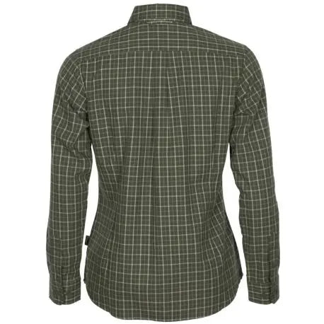 Afbeelding laden in Galerijviewer, Pinewood Nydala Grouse Shirt W Moss Green - Het Brabants Jachthuis