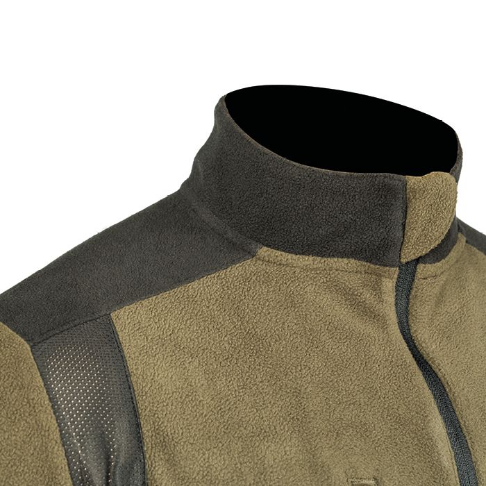 PSS Fleeceshirt X-treme Polar, groen/zwart