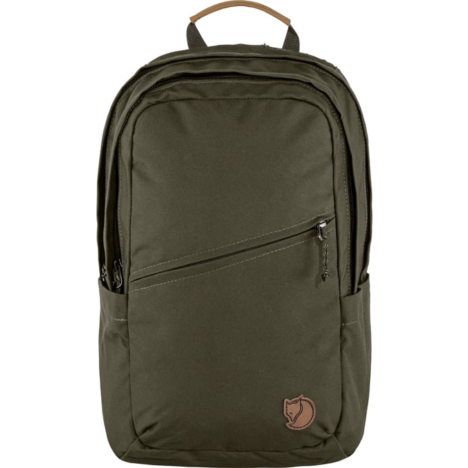 Afbeelding laden in Galerijviewer, Fjällräven Rugzak Räven 20, dark olive