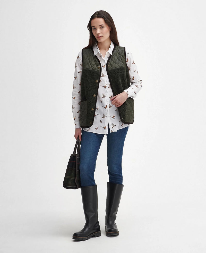 Afbeelding laden in Galerijviewer, Barbour Safari Shirt, grouse print