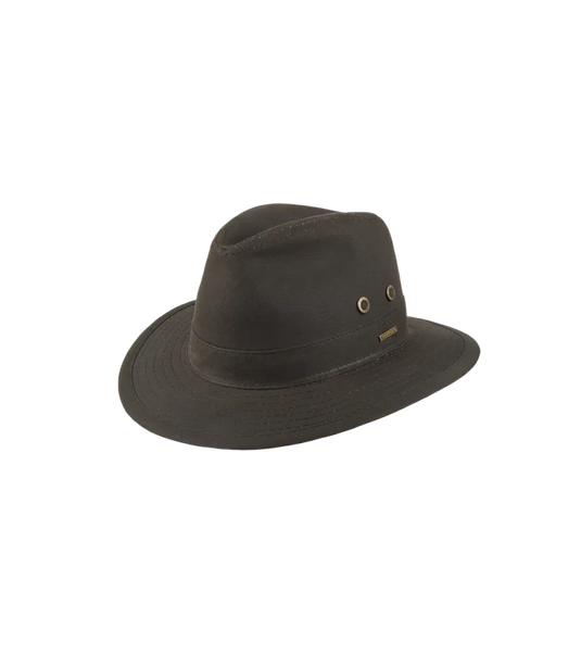Hatland Sanbourne Waxed Cotton, brown