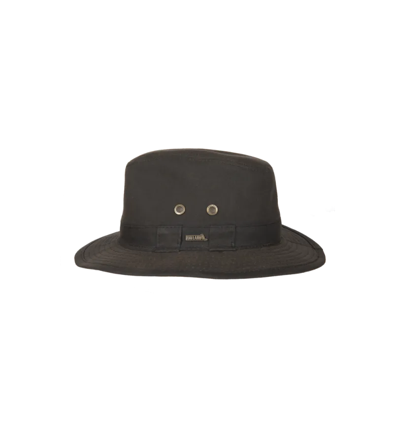 Afbeelding laden in Galerijviewer, Hatland Sanbourne Waxed Cotton, brown