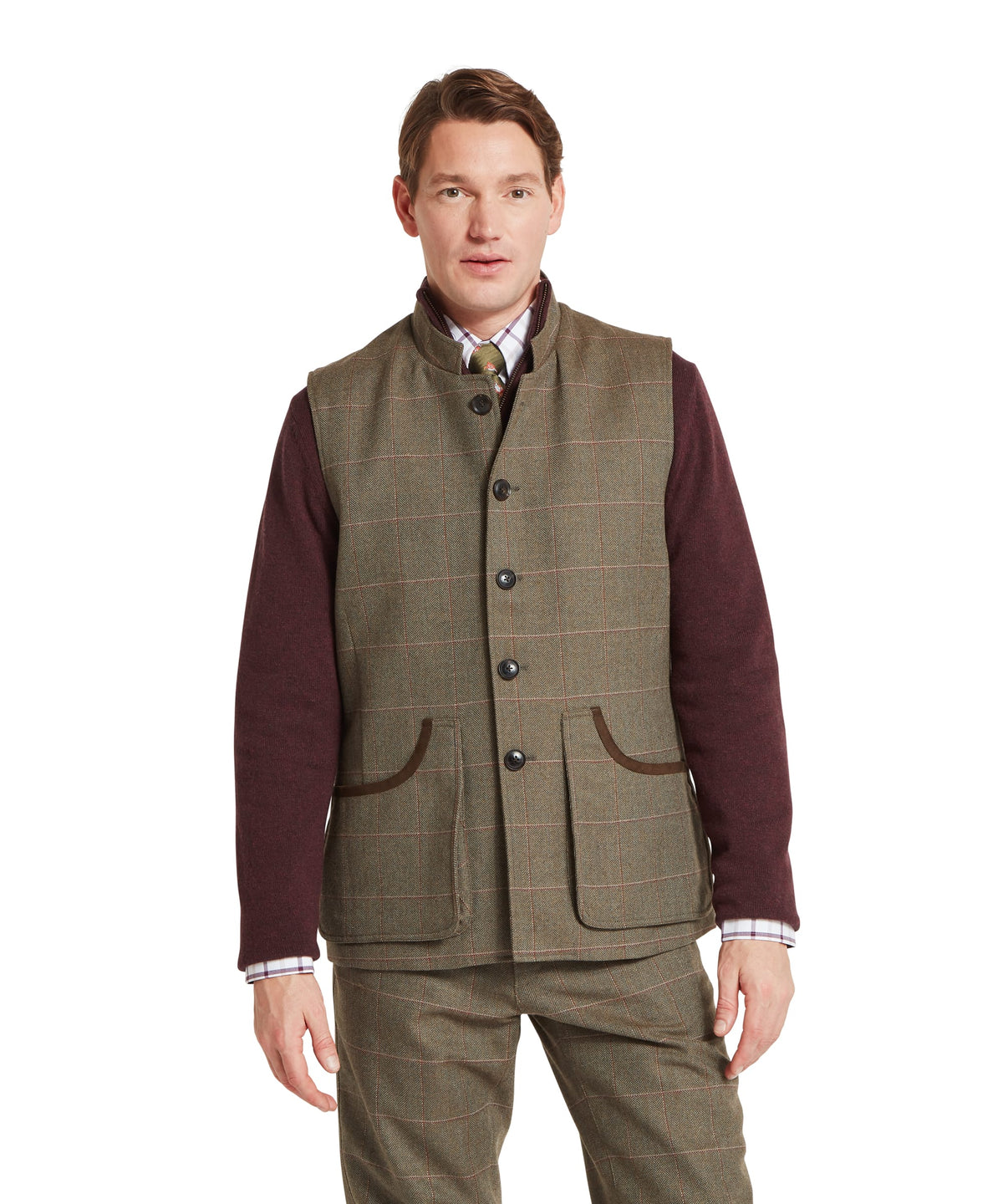 Schöffel Holcot Tweed Waistcoat, Lochlane Tweed