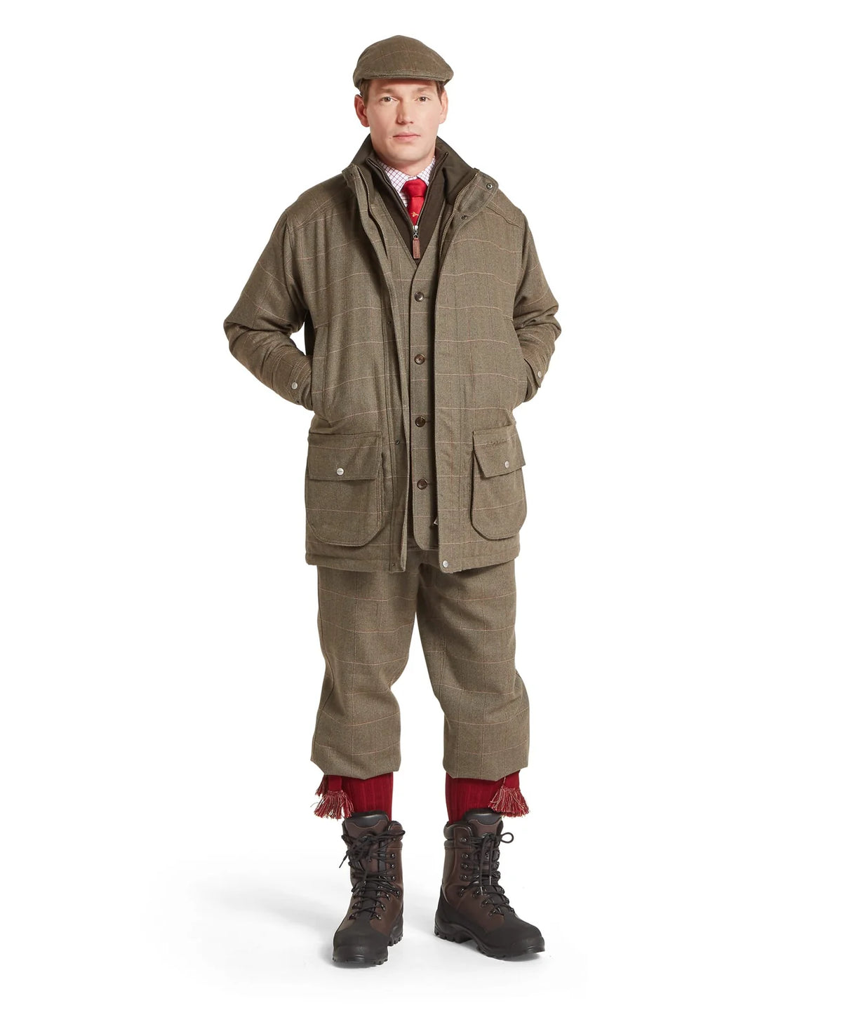 Schöffel Ptarmigan Tweed Classic Coat, Lochlane Tweed