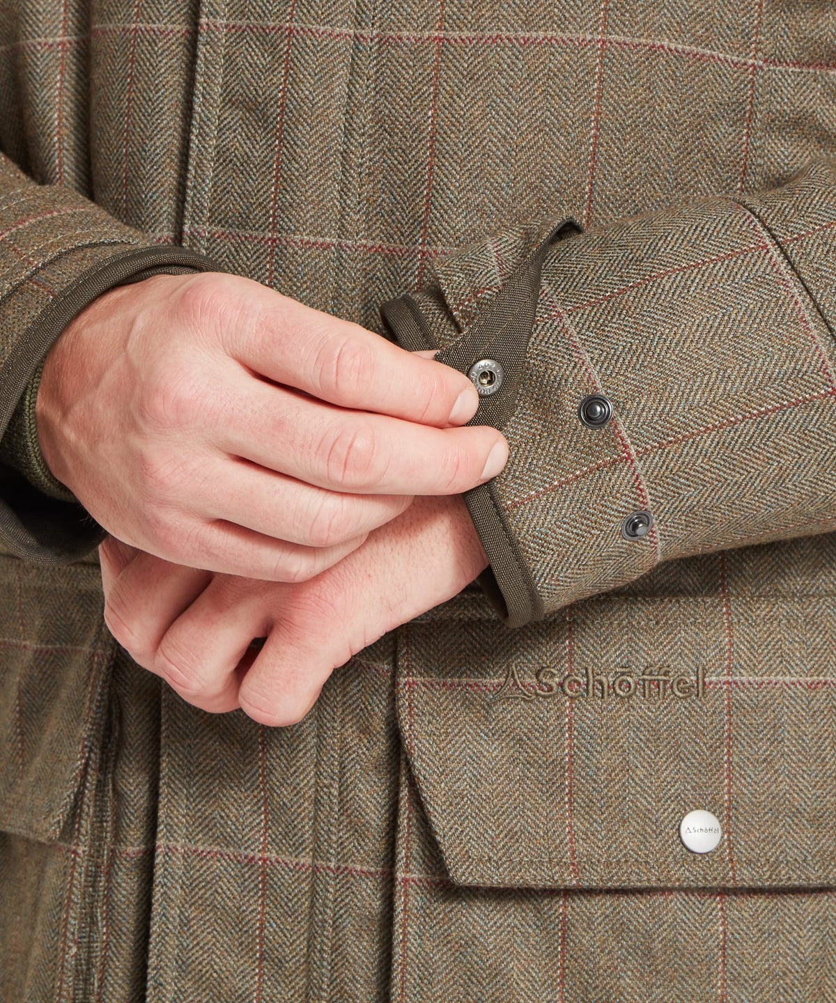 Schöffel Ptarmigan Tweed Classic Coat, Lochlane Tweed