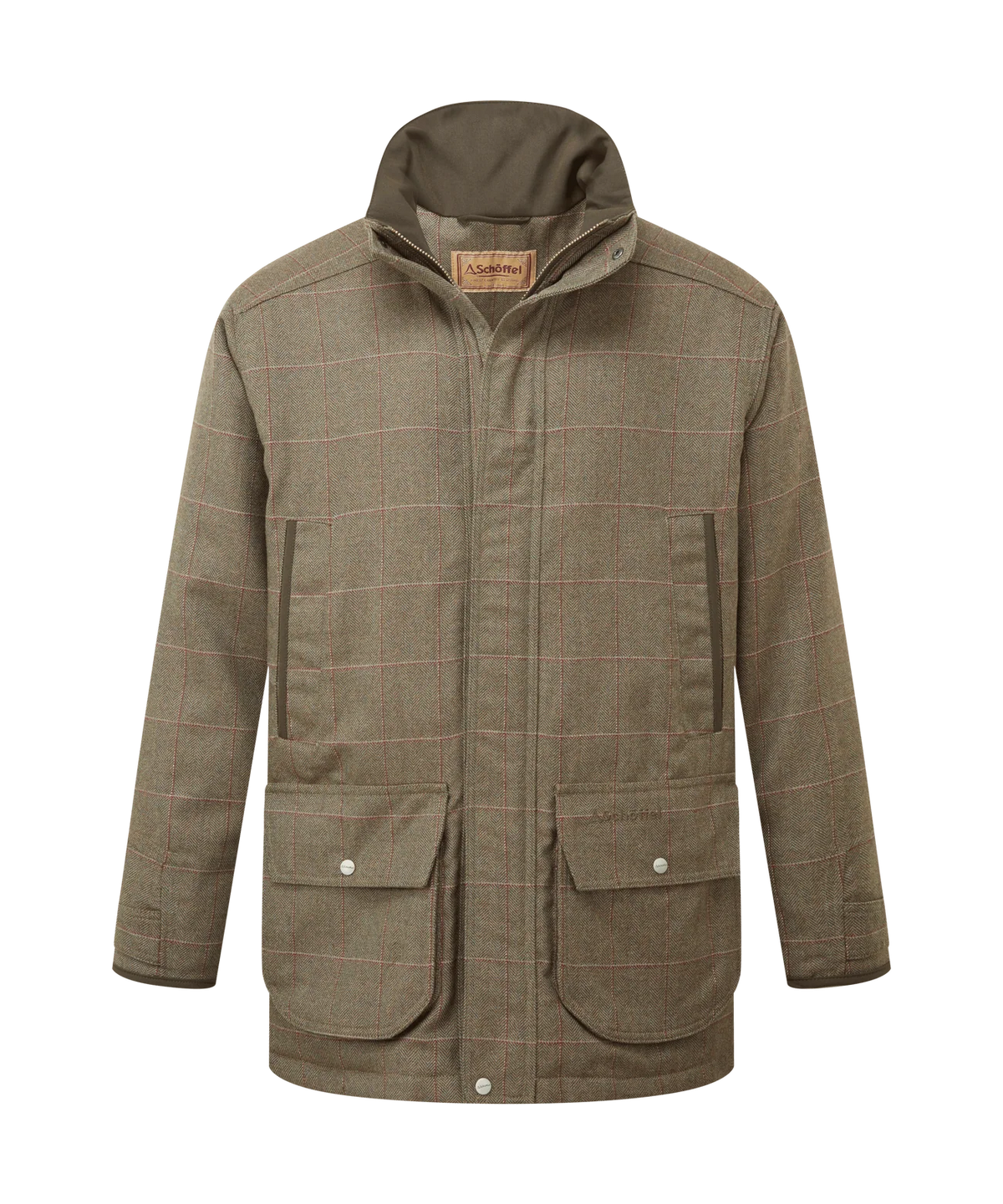 Schöffel Ptarmigan Tweed Classic Coat, Lochlane Tweed