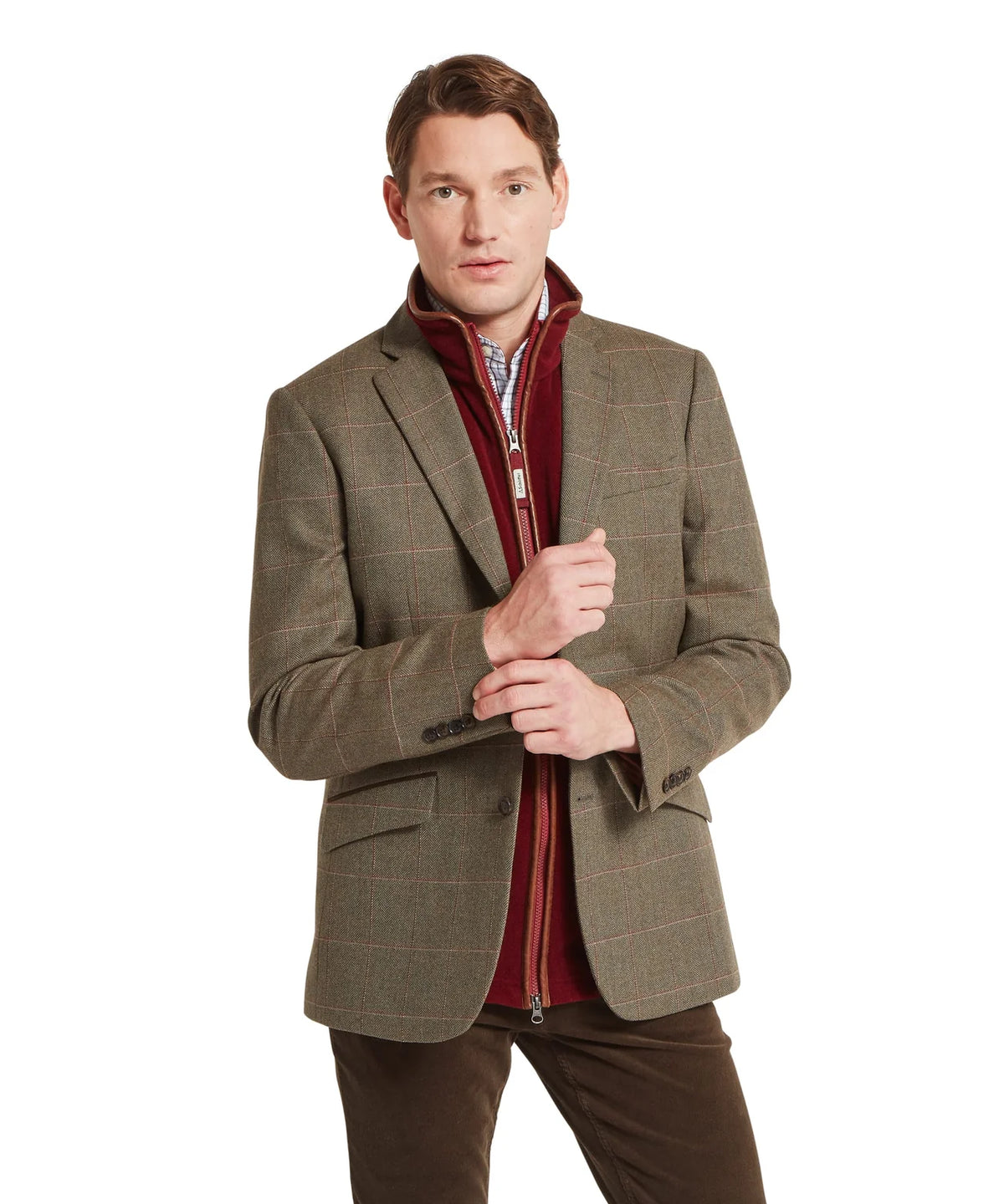 Schöffel St Andrews Tweed Sports Jacket, Lochlane Tweed