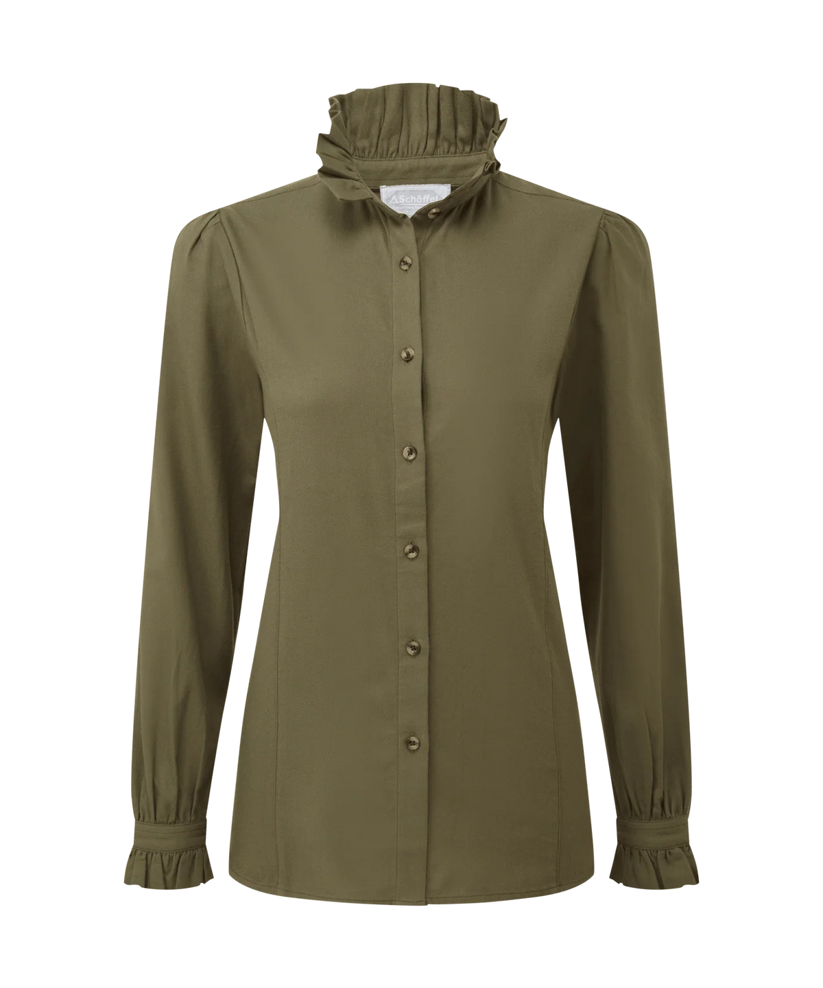 Schöffel Sheringham Shirt, dark khaki green
