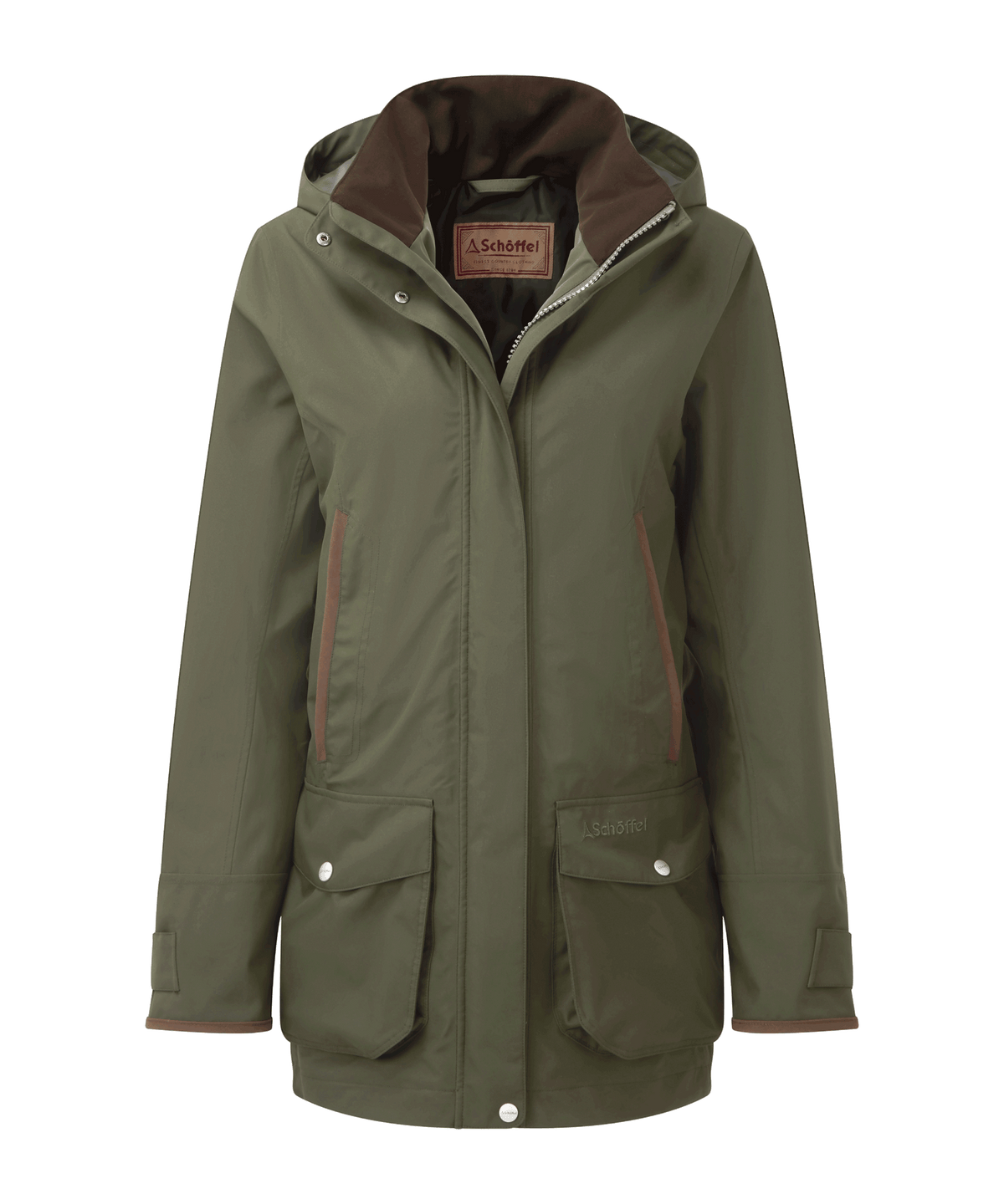 Schöffel Teal Ultralight Coat Dames, forest