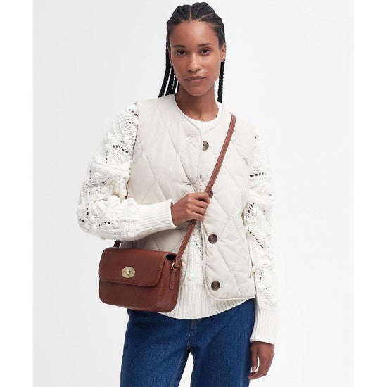 Afbeelding laden in Galerijviewer, Barbour Isla Leather Cross Body Bag, brown