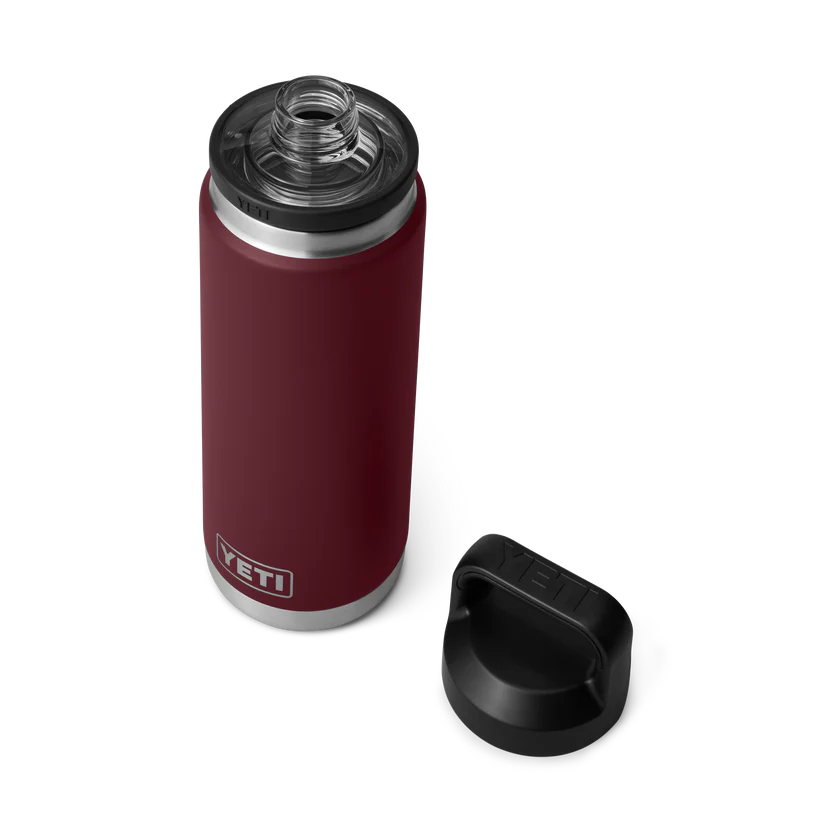 Yeti Rambler Bottle met Chug Cap, 26 oz/769 ml, wild vine red