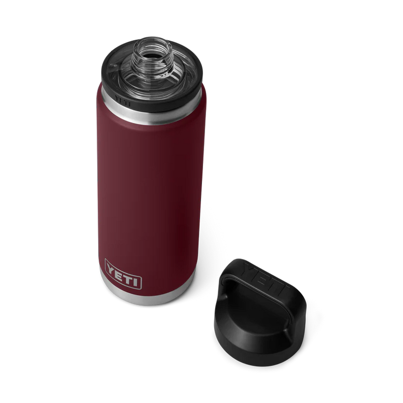Afbeelding laden in Galerijviewer, Yeti Rambler Bottle met Chug Cap, 26 oz/769 ml, wild vine red