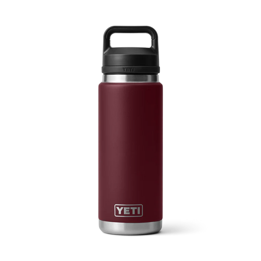 Yeti Rambler Bottle met Chug Cap, 26 oz/769 ml, wild vine red