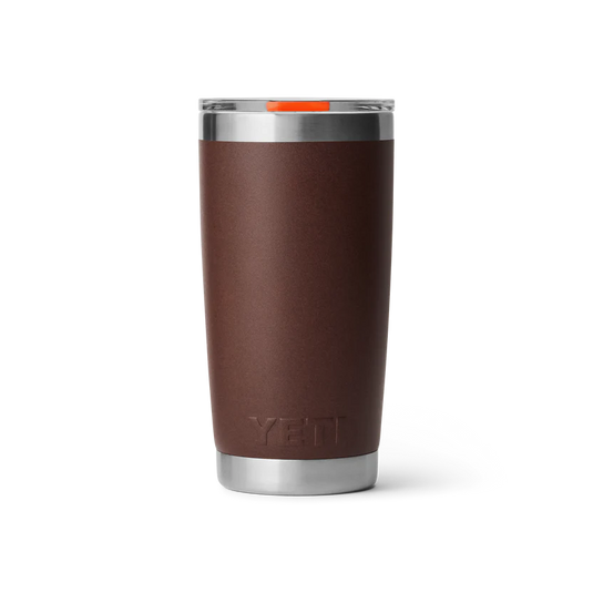 Yeti Rambler Tumbler, 20 oz/591 ml, wetlands brown