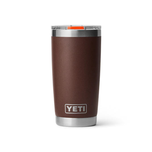 Yeti Rambler Tumbler, 20 oz/591 ml, wetlands brown