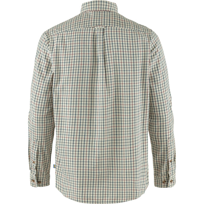 Fjällräven Sörmland Lite Flannel Shirt, chalk white/dark navy