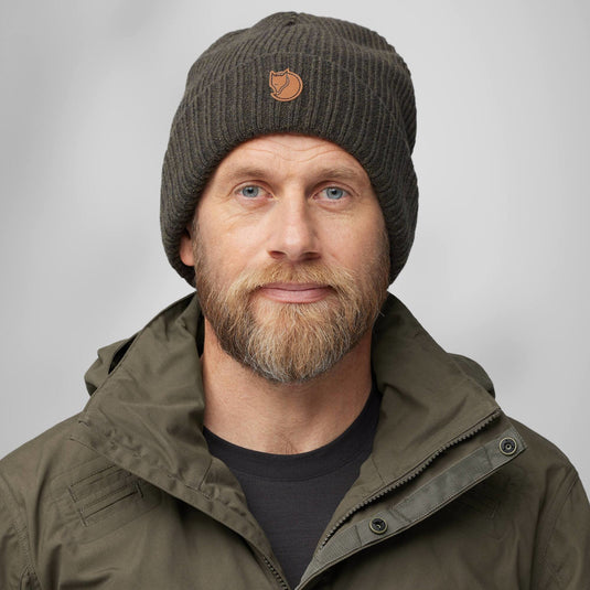 Fjällräven Sörmland Reversible Beanie, dark olive