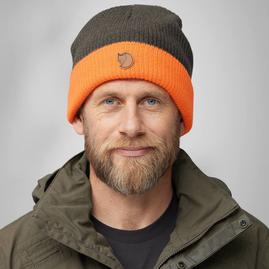 Fjällräven Sörmland Reversible Beanie, dark olive