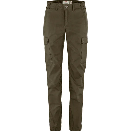 Fjällräven Stina Trousers, dark olive