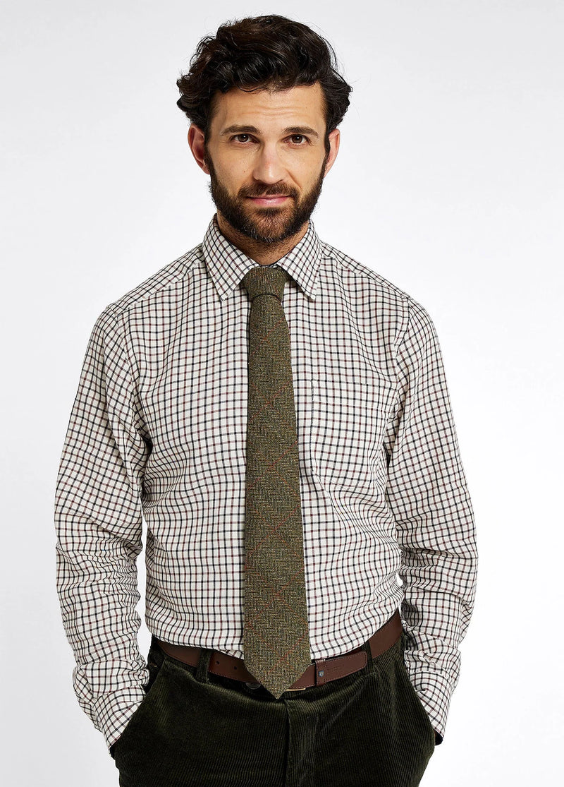 Afbeelding laden in Galerijviewer, Dubarry Newtownforbes Wollen Stropdas, cedar