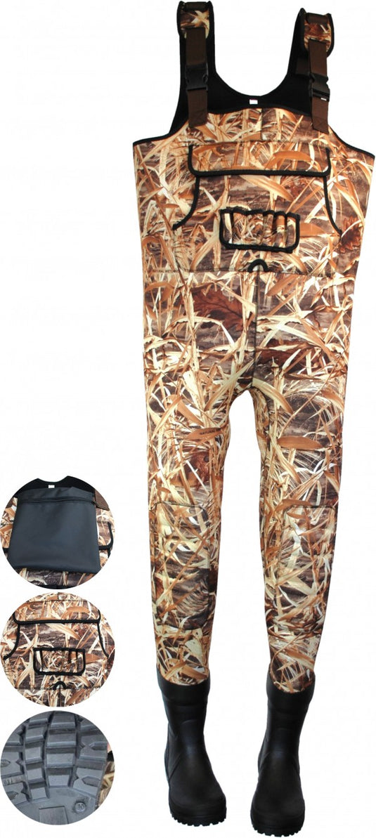 Waadpak Neoprene maat 42/43 camouflage