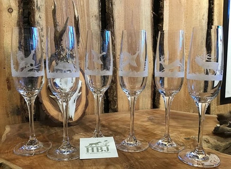 Champagne Glazen 6 stuks - Het Brabants Jachthuis