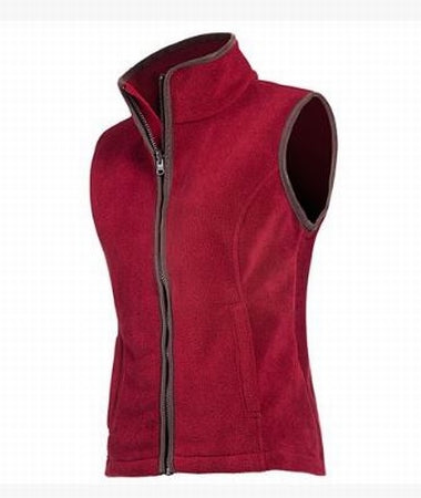 Baleno Sally Fleece Bodywarmer Burgundy - Het Brabants Jachthuis