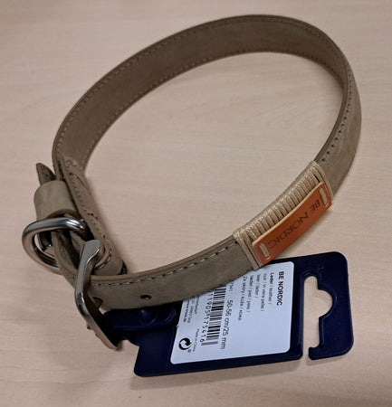 BE Nordic Halsband Leer - Het Brabants Jachthuis