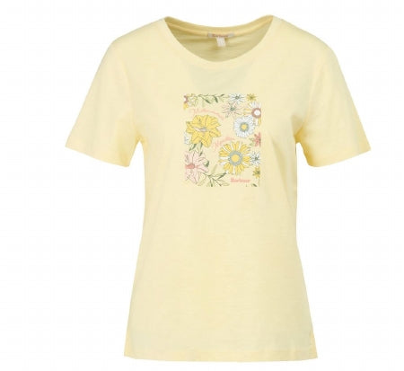 Barbour Coraline T-shirt Buttermilk - Het Brabants Jachthuis
