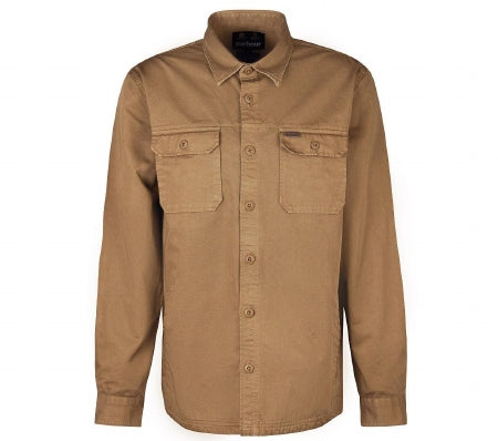 Barbour Rydale Overshirt Dark Sand - Het Brabants Jachthuis