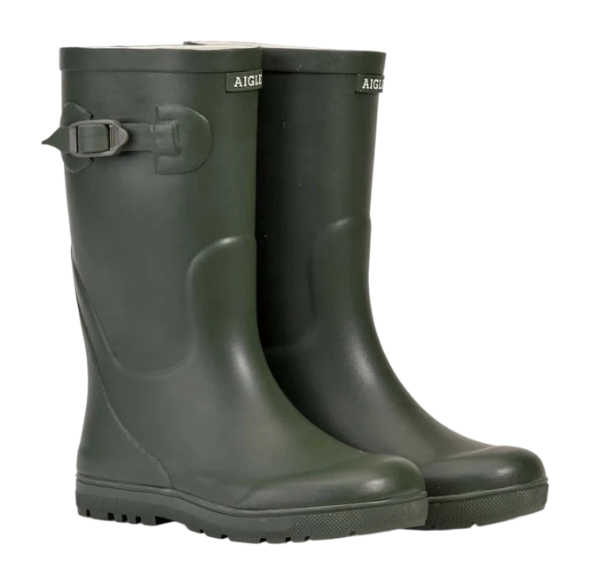 Aigle Woodypop kinderlaars, kaki