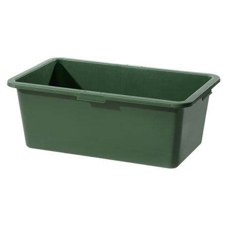 Groene wildbak van 40 liter voor transport en opslag