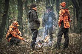 Voorbereid het veld in tijdens de winterjacht