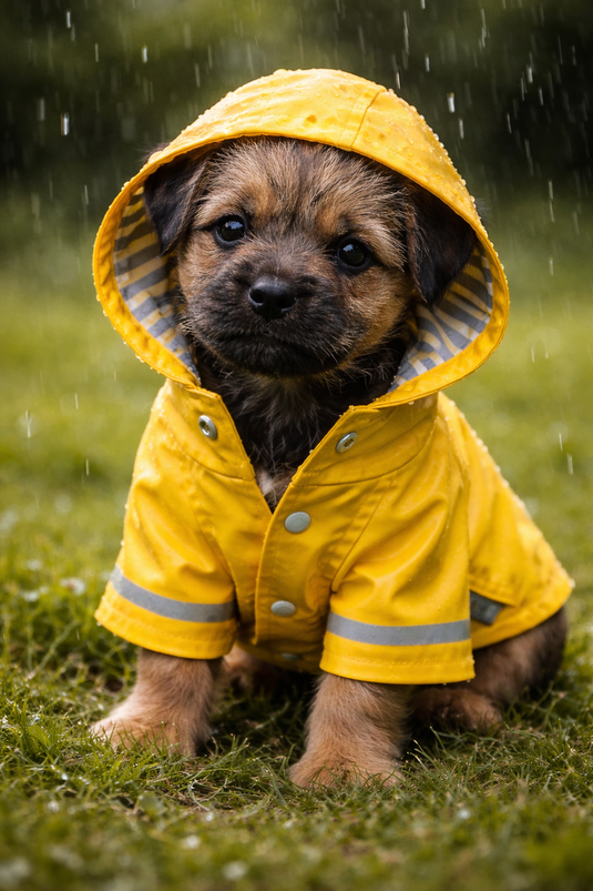 Alles over regenjassen voor honden!