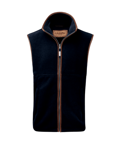 Schöffel Oakham Fleece Gilet Heren, navy
