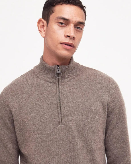 Barbour Holden Half Zip, military marl