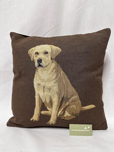 Gobelin Kussen Labrador, brown