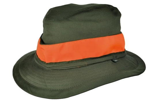 Skogen Jachthoed met reversible signaalband, olive/orange