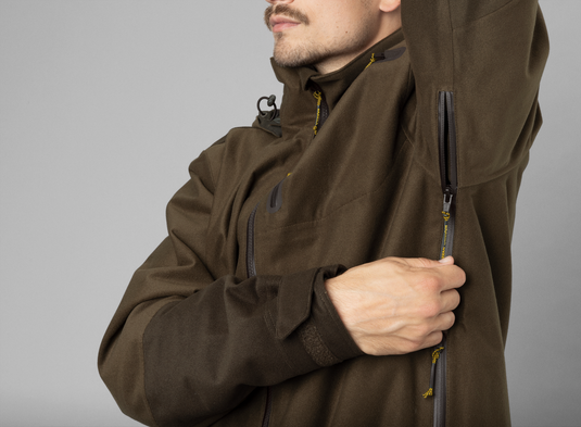 Härkila Forest Hunter GTX Jacket, hunting green/shadow brown